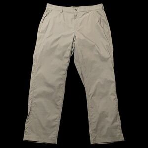 Duluth‎ Trading Flex Dry On The Fly Gray Pants Mens 38x32 Relaxed Fit Stretch